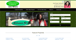 Desktop Screenshot of lebanongreen.com